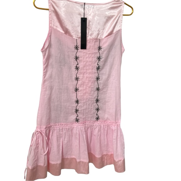 Krafty Pink Tunic Mini Dress Loungewear NWT Size Small - Picture 4 of 5